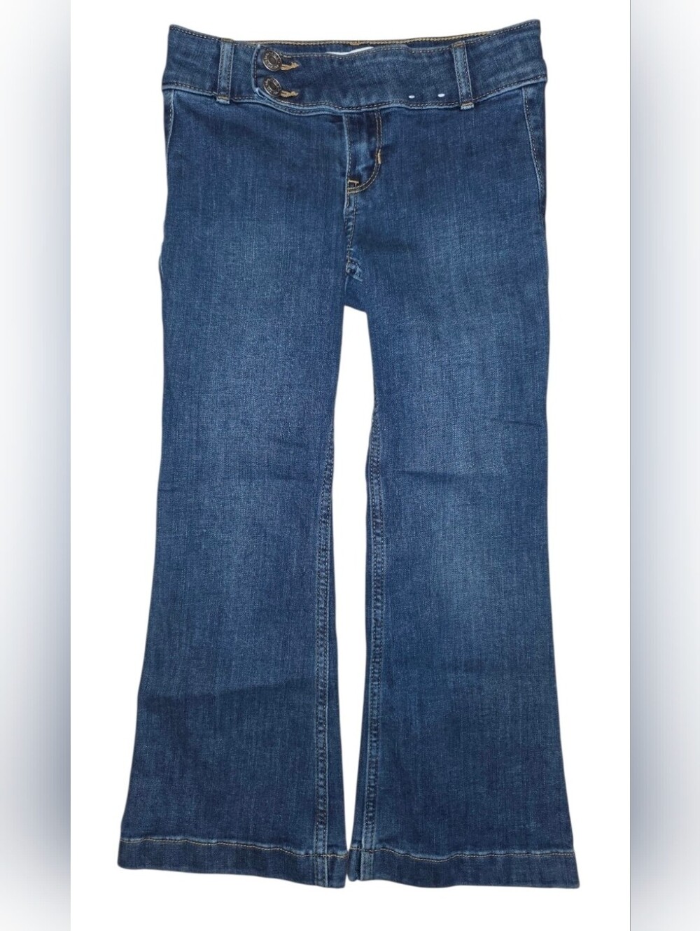 abercrombie kids Blue Flare Jeans